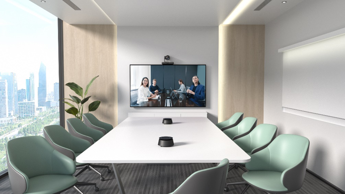 小型会议室方案一：商显模式